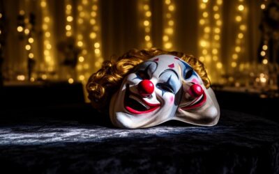 Masque clown tueur à Noël : quand la figure joyeuse devient terrifiante dans nos célébrations